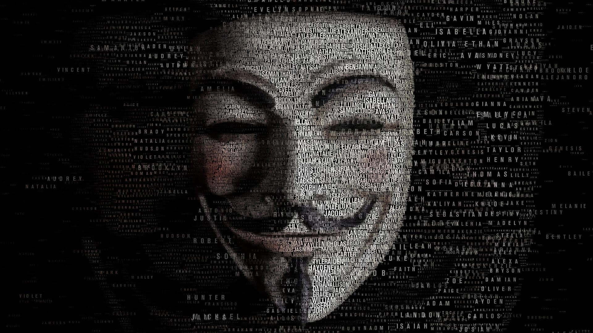 Anonymous Guy Fawkes Mask Desktop Wallpaper