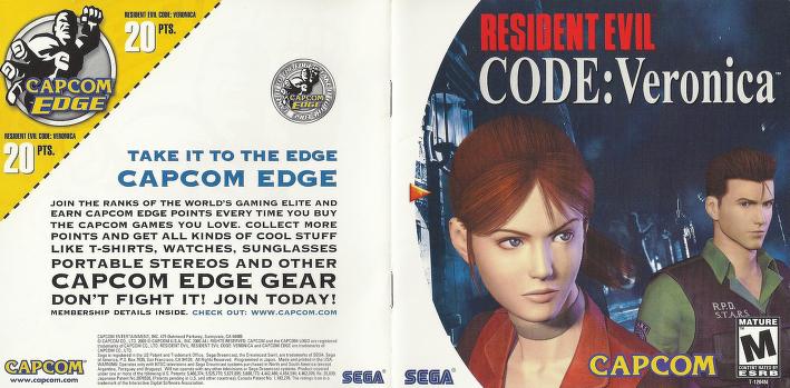 Resident Evil -- CODE: Veronica (Sega Dreamcast, 2000) for sale online